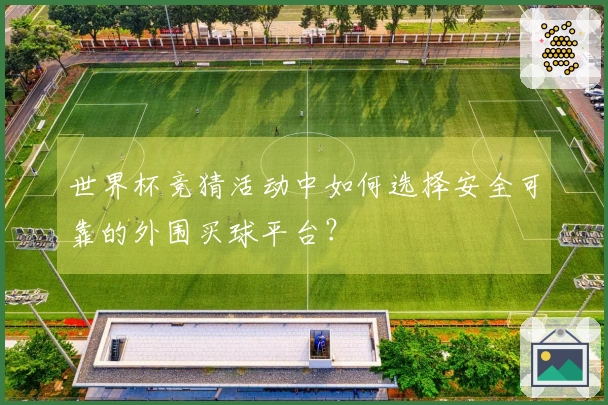世界杯竞猜活动中如何选择安全可靠的外围买球平台？