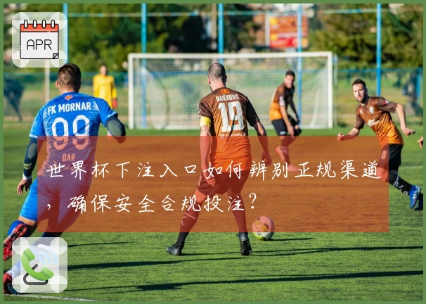 世界杯下注入口如何辨别正规渠道，确保安全合规投注？