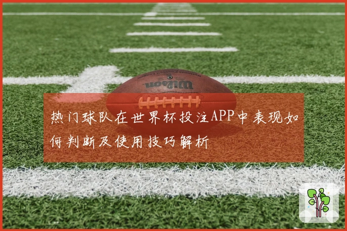 热门球队在世界杯投注APP中表现如何判断及使用技巧解析